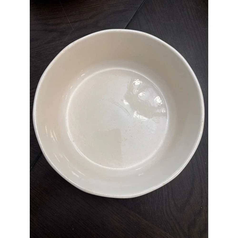 Pfaltzgraff Heritage White Stoneware 7.25 Inch Round Vegetable Serving Bowl USA
